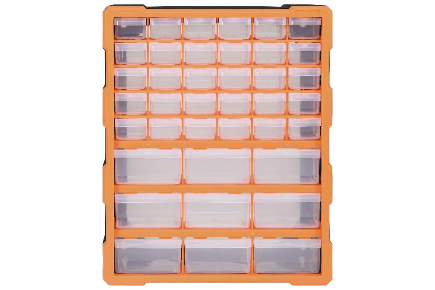 vidaXL 147585 Multi-drawer Organiser With 39 Drawers 38x16x47cm-2