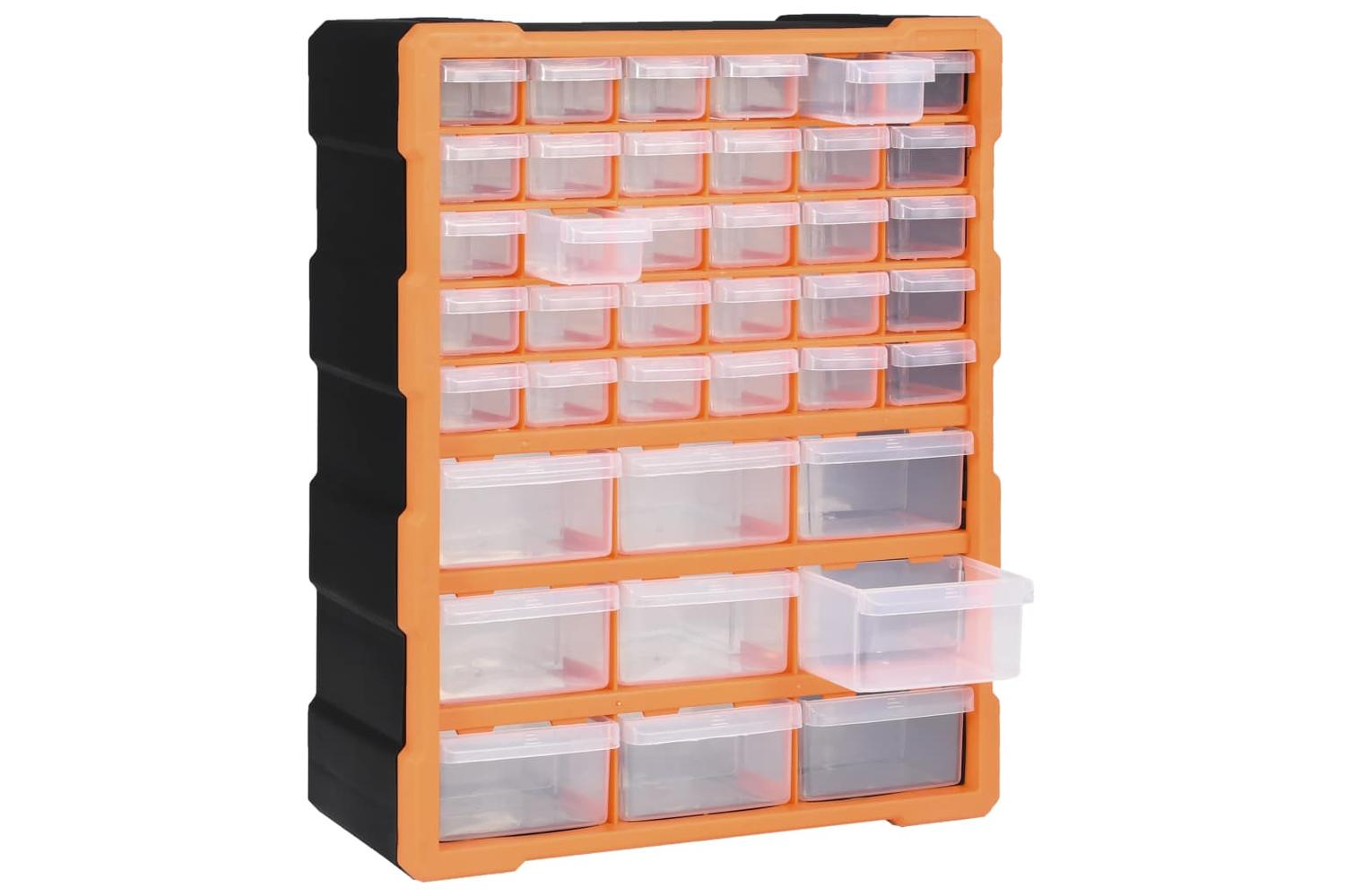 vidaXL 147585 Multi-drawer Organiser With 39 Drawers 38x16x47cm-5