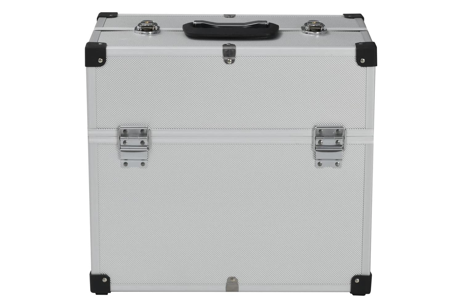 vidaXL 91848 Tool Case 38x22.5x34cm Silver Aluminum-4