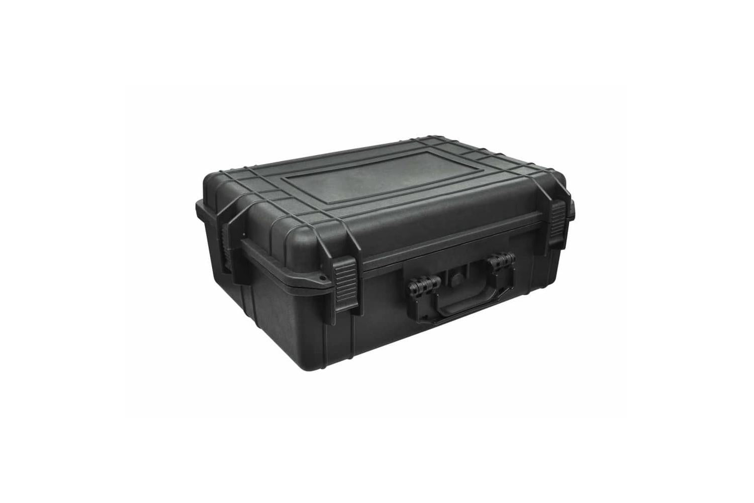 Vidaxl 140173 Transport Hard-case Black W/ Foam 35 Liter Capacity-2