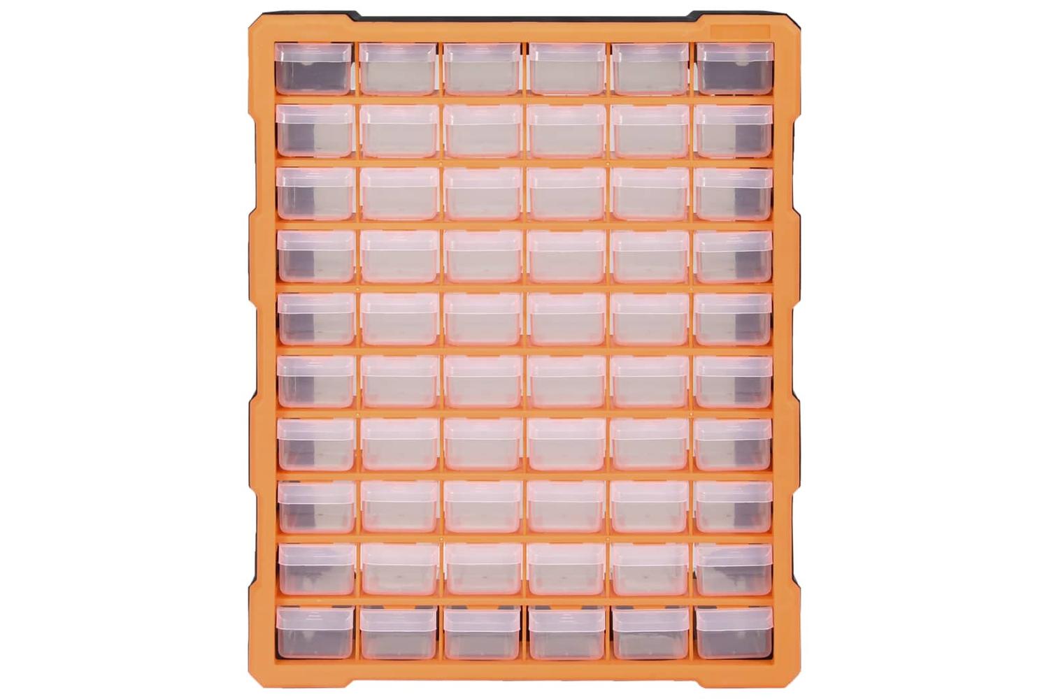 vidaXL 147587 Multi-drawer Organiser With 60 Drawers 38x16x47.5cm-2