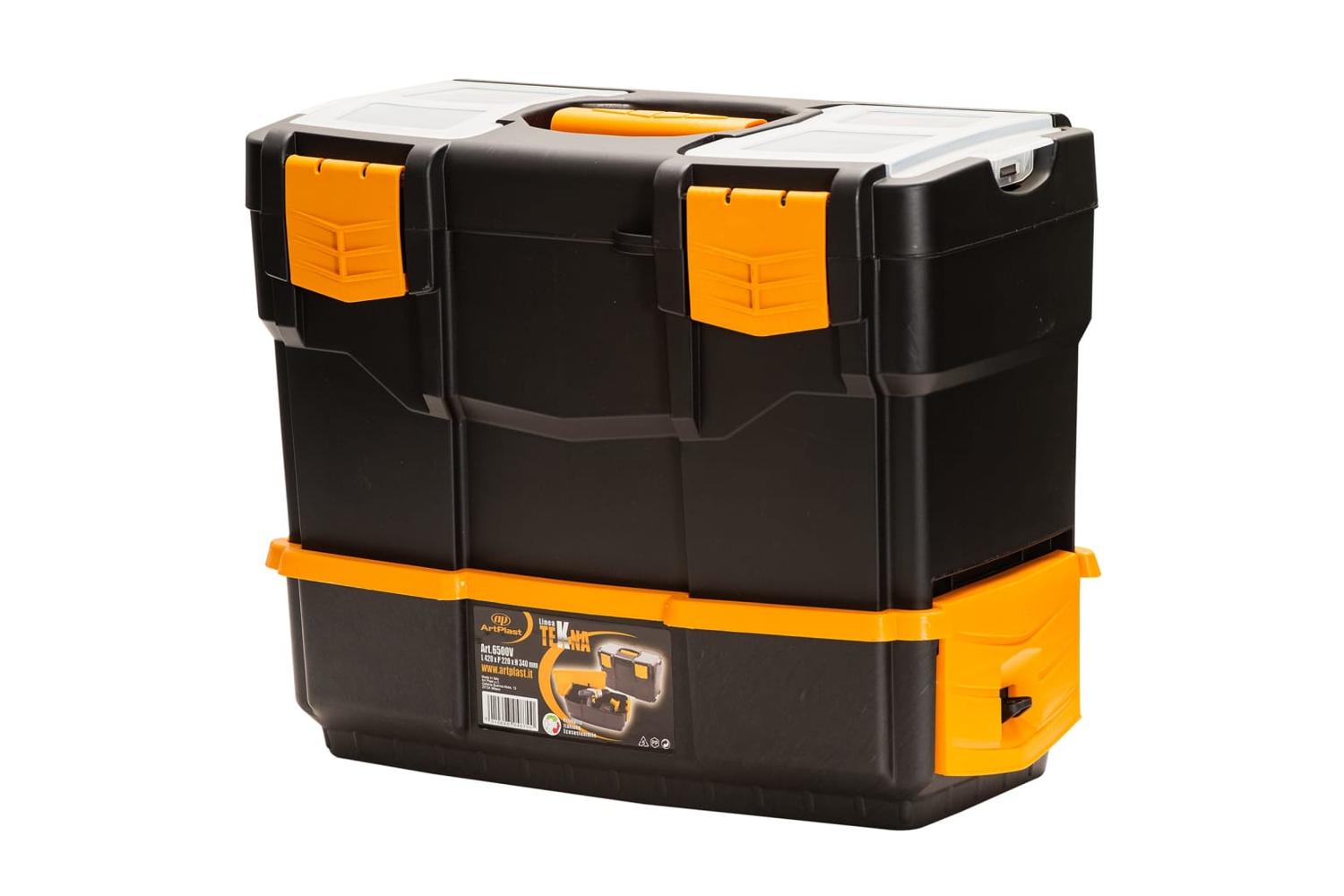 vidaXL 151841 Tool Box 420x220x340mm Pp