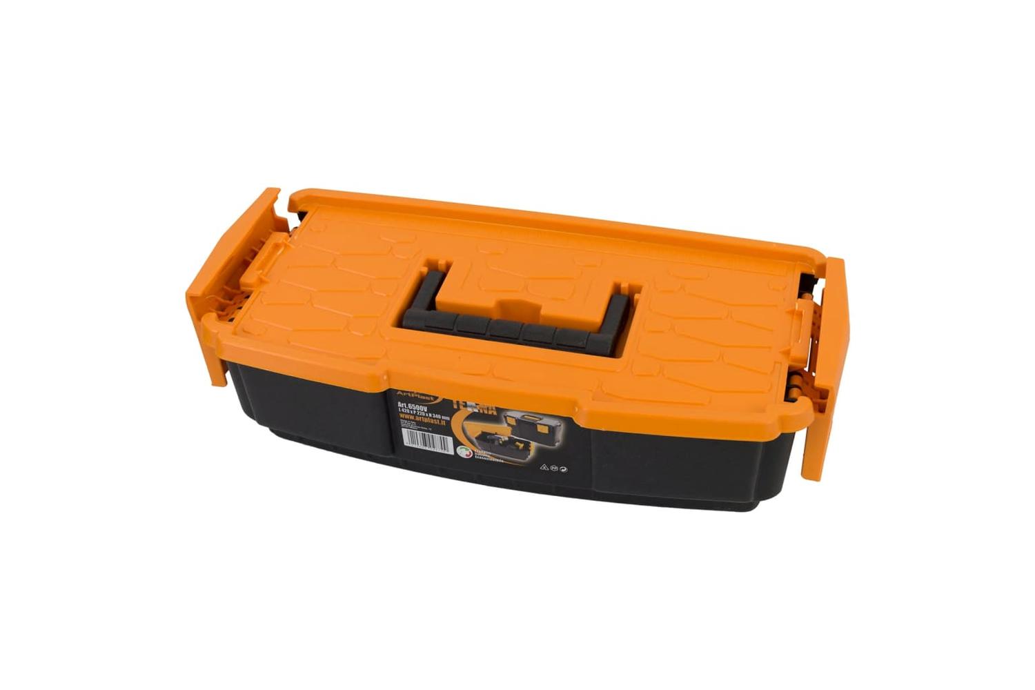 vidaXL 151841 Tool Box 420x220x340mm Pp-5