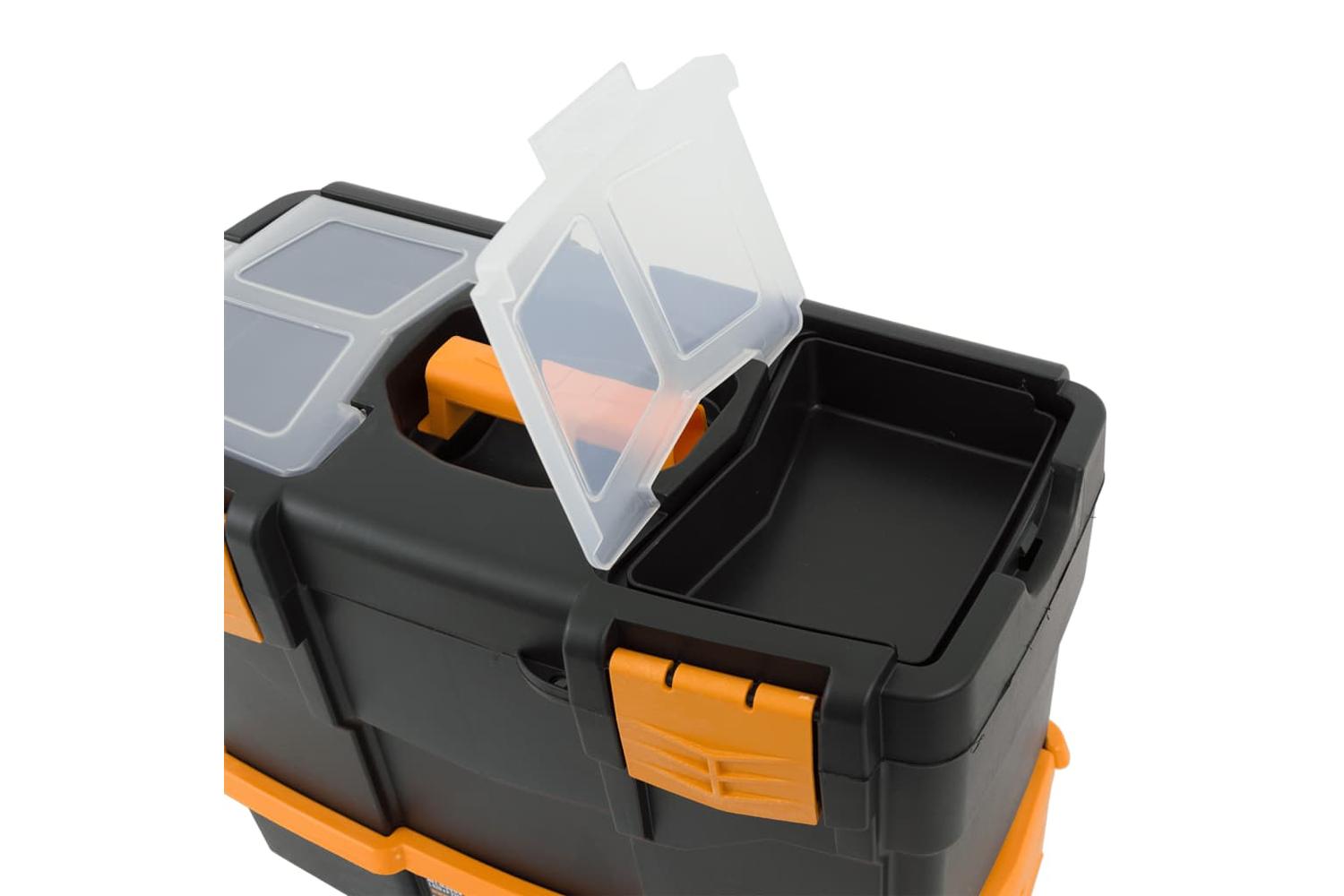 vidaXL 151841 Tool Box 420x220x340mm Pp-8