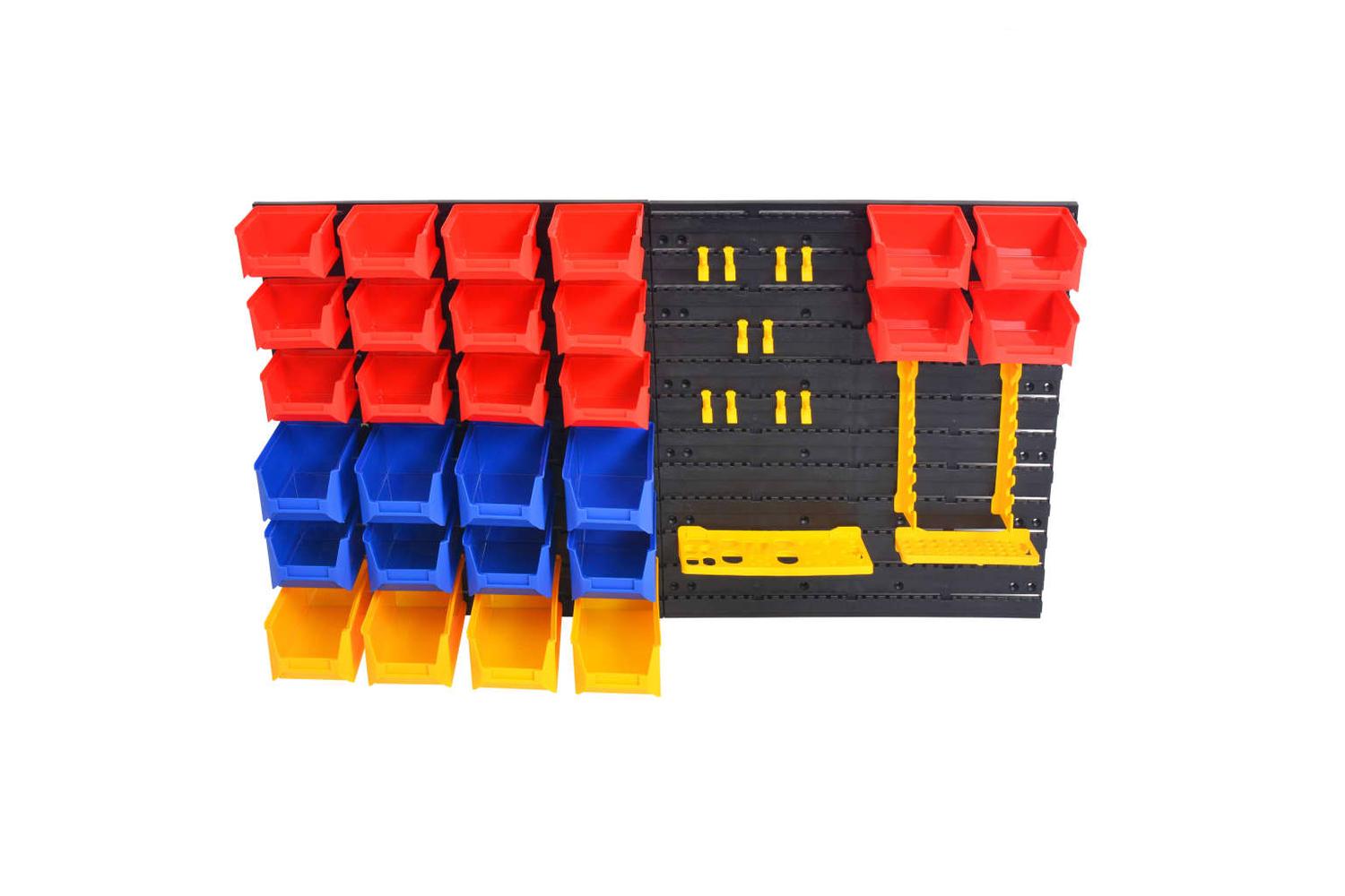 Vidaxl 142818 Wall-mountable Garage Tool Organiser-2