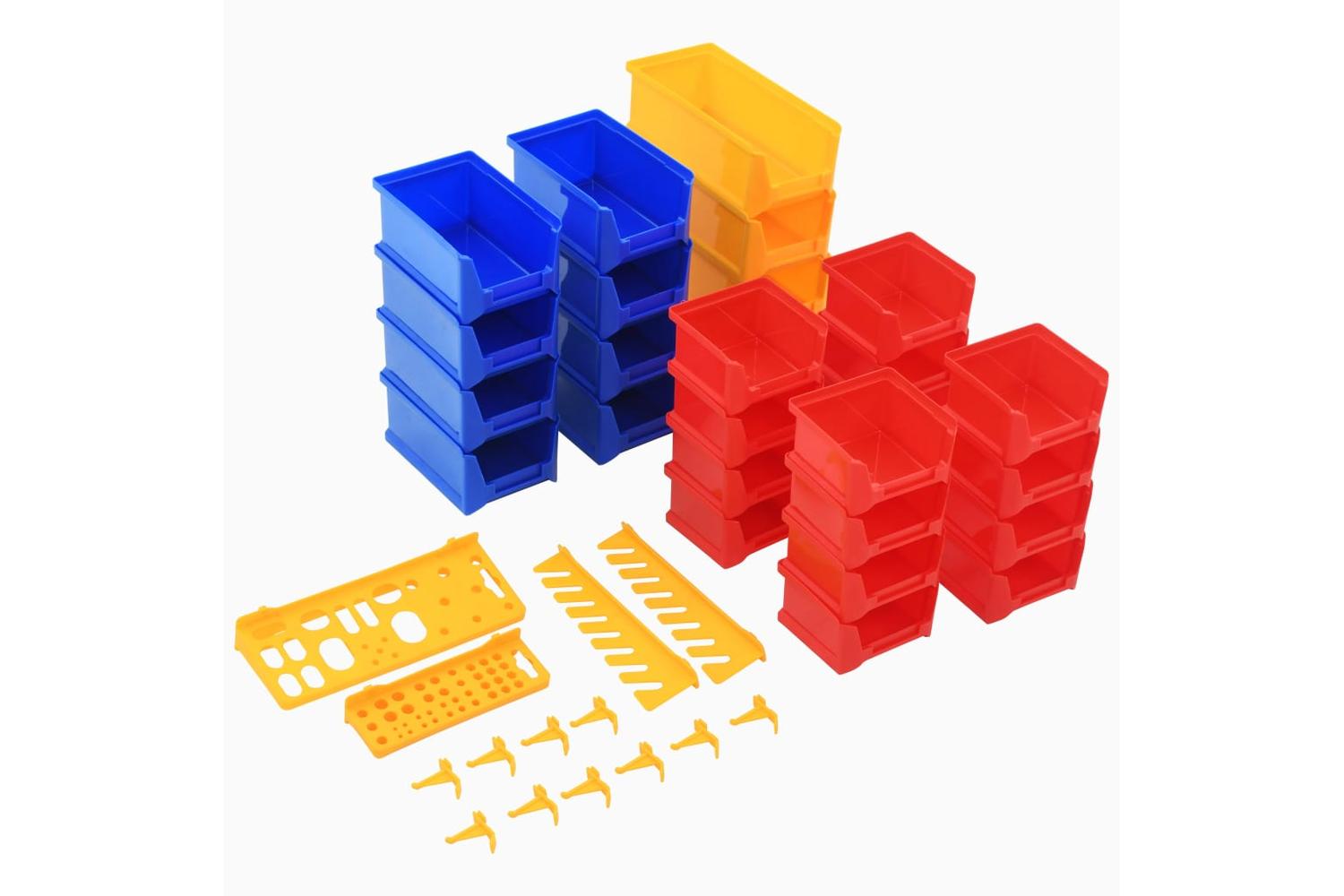 Vidaxl 142818 Wall-mountable Garage Tool Organiser-5