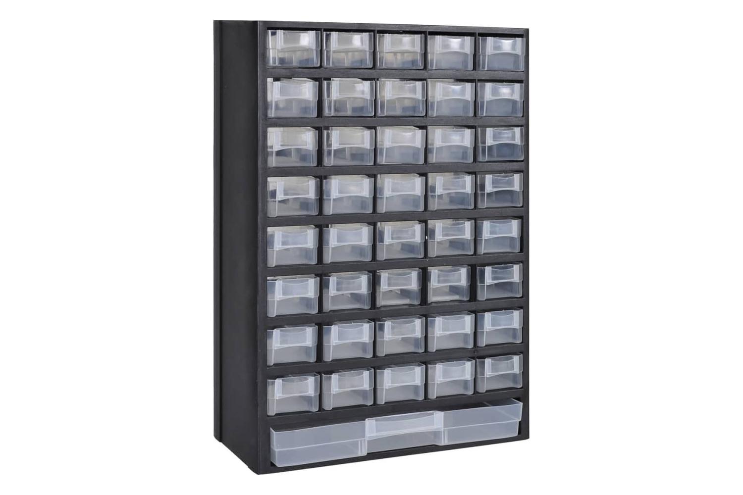 Vidaxl 140305 41-drawer Plastic Storage Cabinet Tool Box
