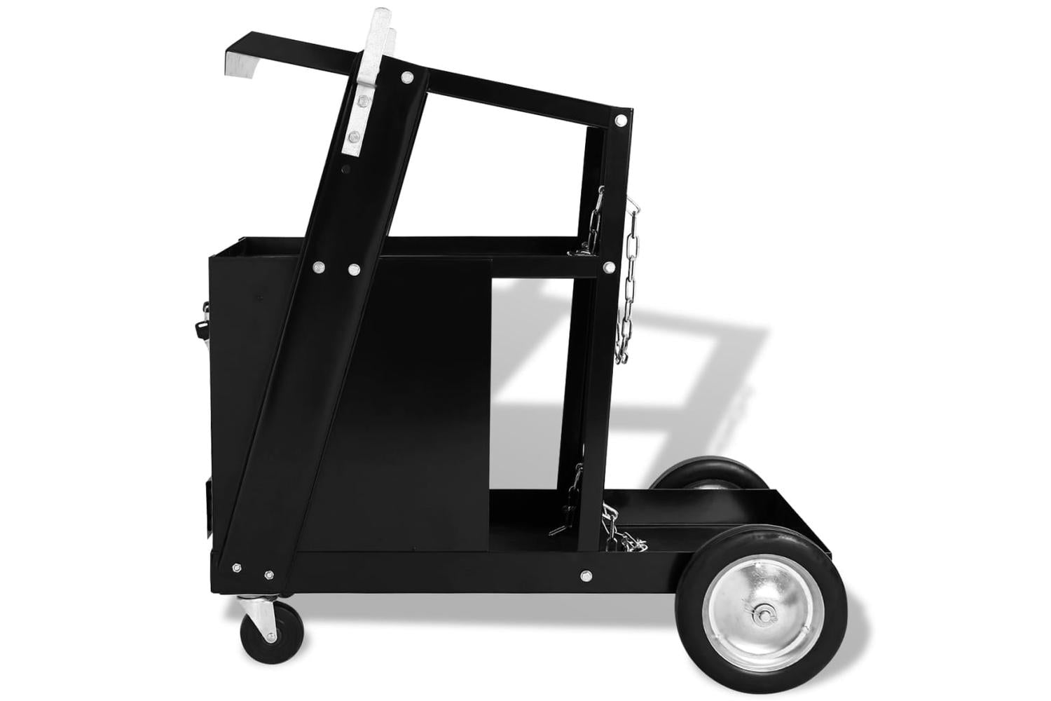 vidaXL 142363 Welding Cart with 4 Drawers | Black-2