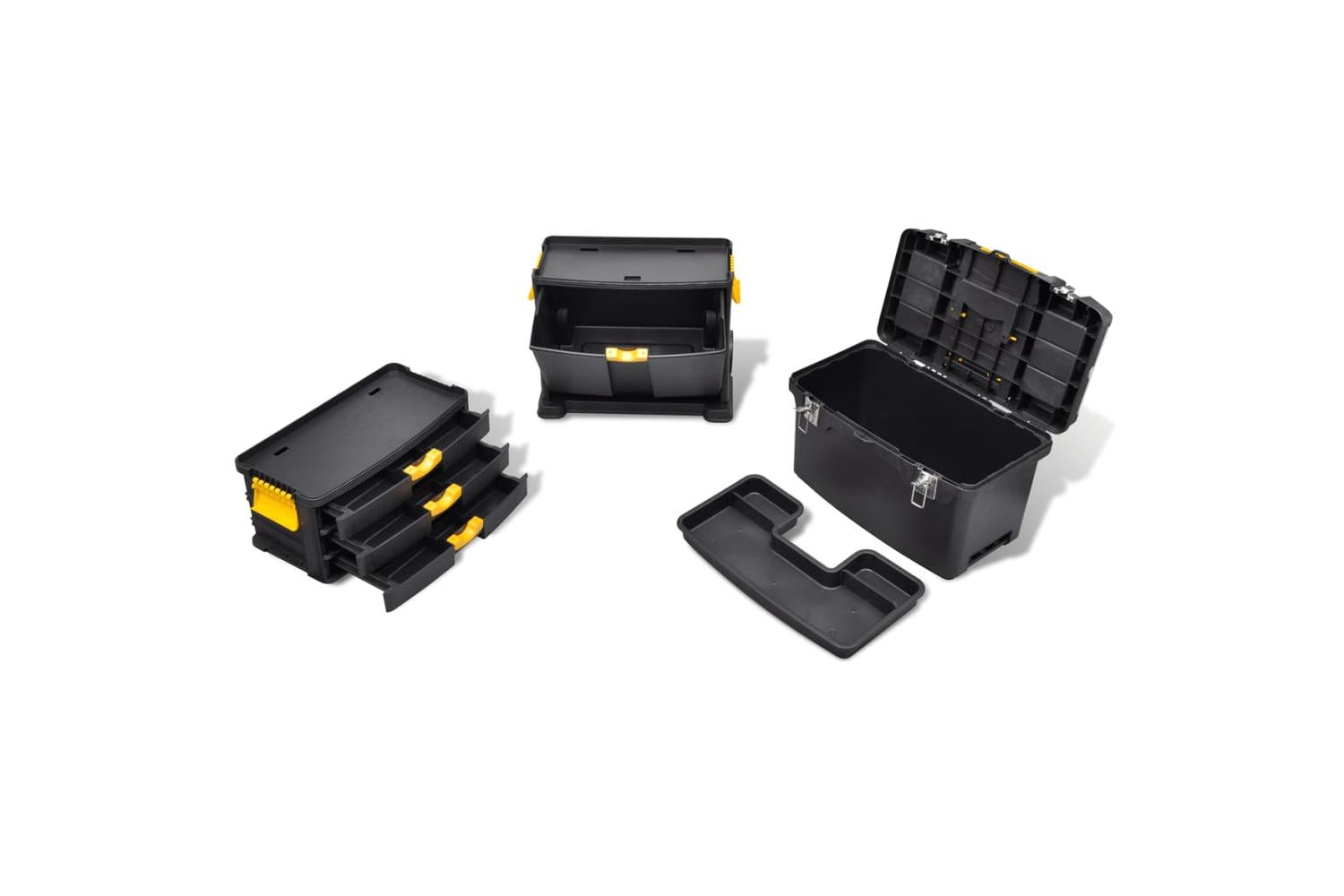 Vidaxl 140910 Tool Case Chest Tool Trolley Portable-4