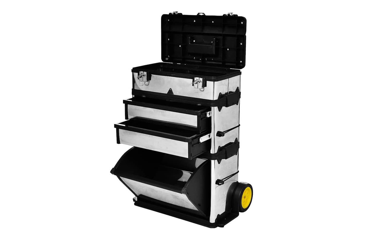 Vidaxl 140301 3-part Rolling Tool Box Replaces 140174
