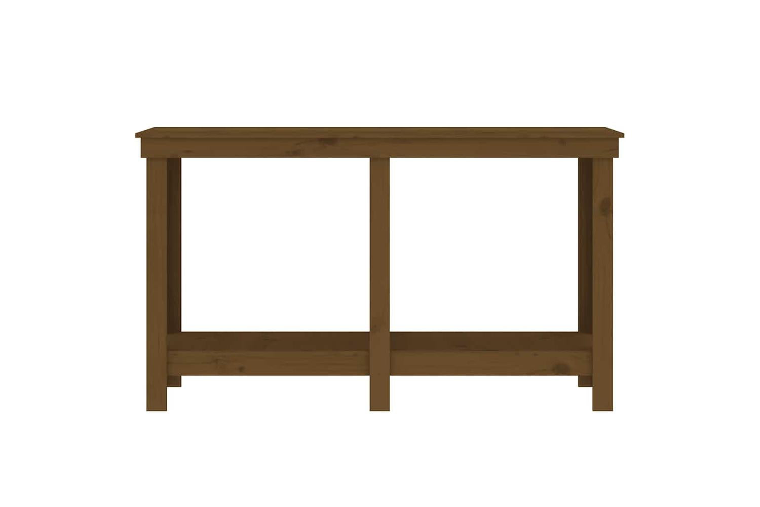 vidaXL 822509 Work Bench Honey Brown 140x50x80cm Solid Wood Pine-5