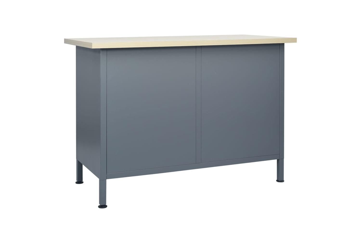 vidaXL 145346 Work Bench | Black-4