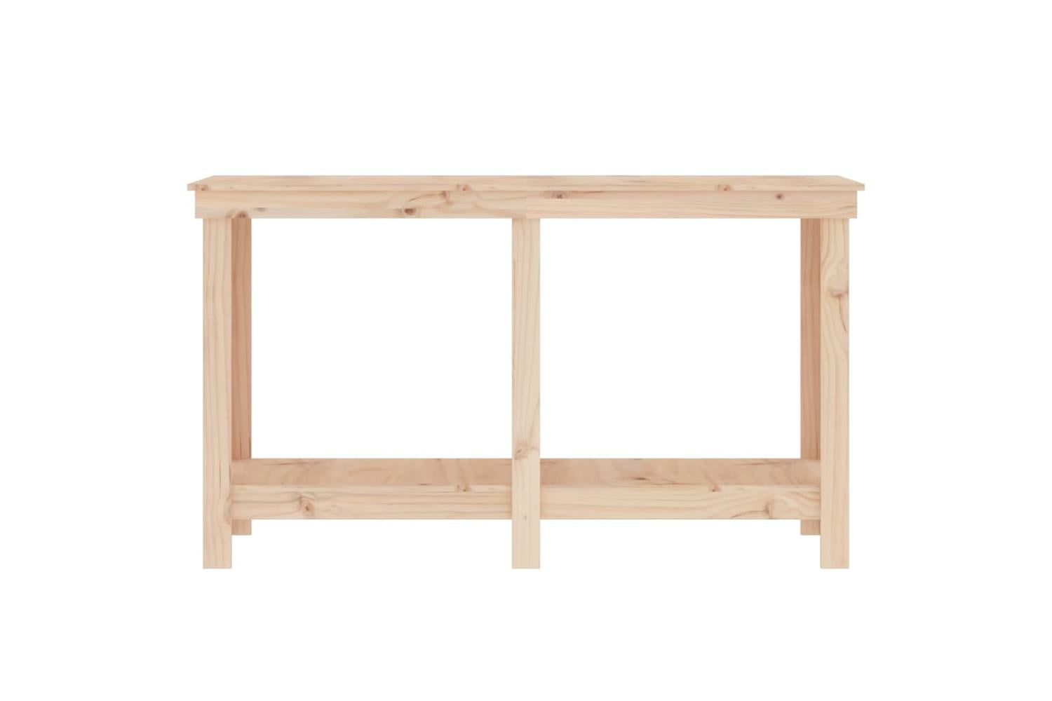 vidaXL 822506 Work Bench 140x50x80cm Solid Wood Pine-5