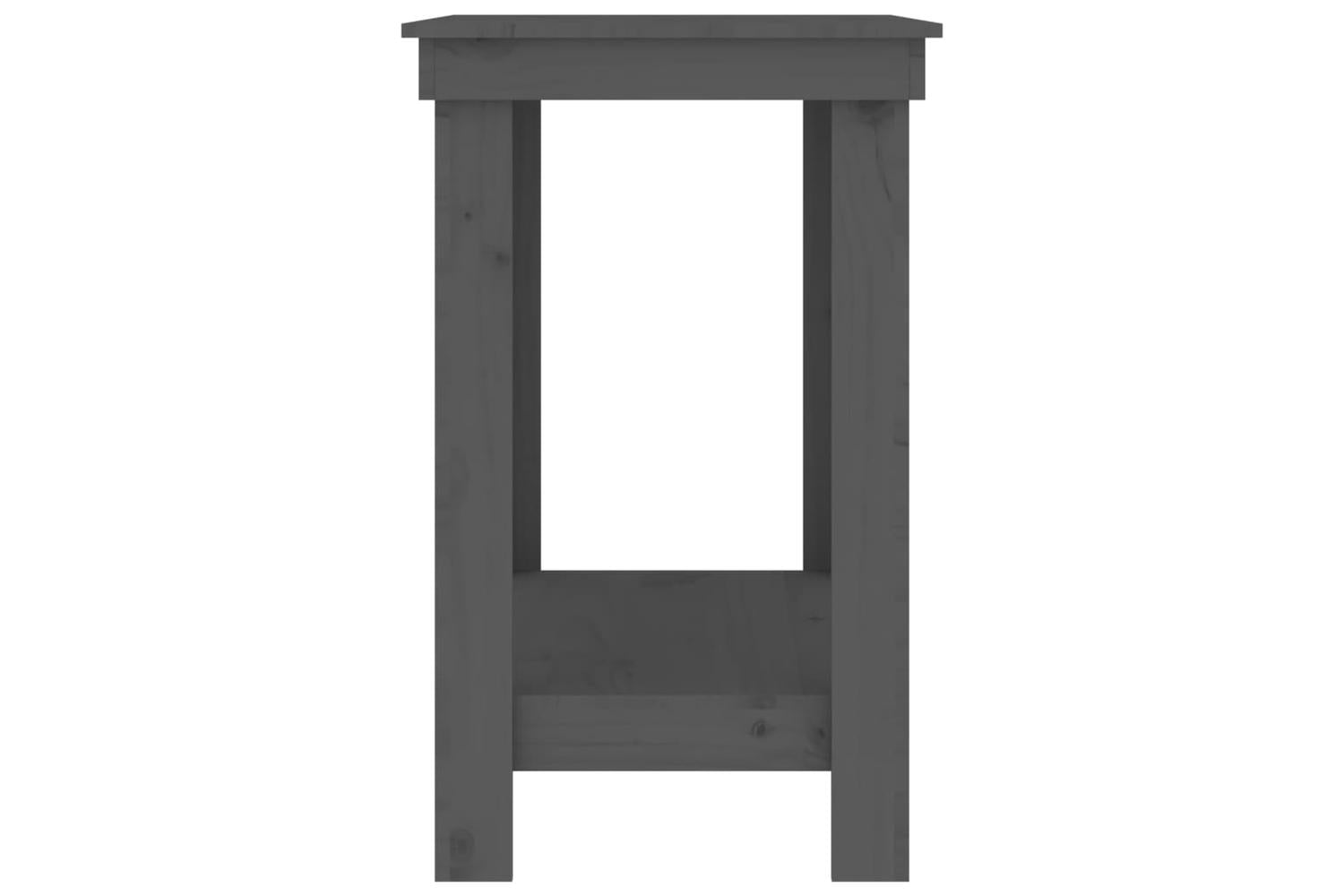 vidaXL 822498 Work Bench Grey 80x50x80cm Solid Wood Pine-6