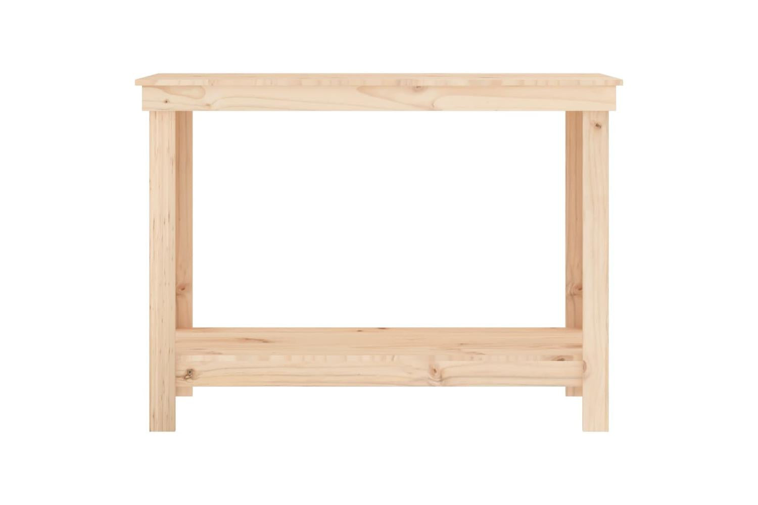 vidaXL 822501 Work Bench 110x50x80cm Solid Wood Pine-5