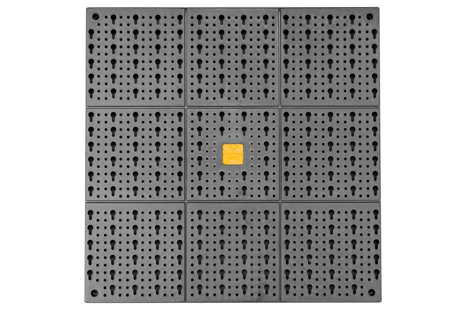 vidaXL 151833 Tool Wall 500x1000mm 50 Hooks Pp-8