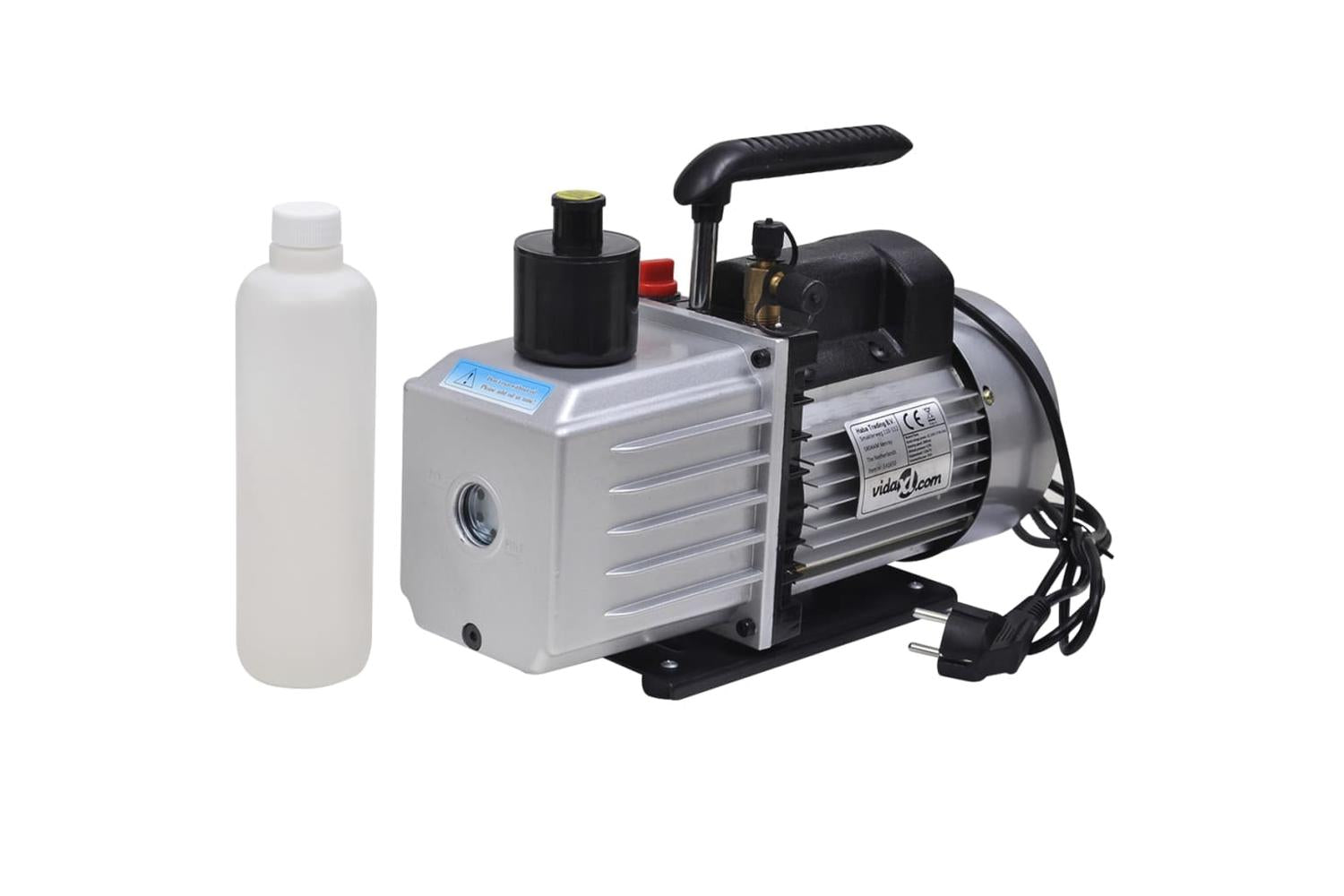 Vidaxl 3100541 Vacuum Chamber With 2-stage Pump 5.5 L-2