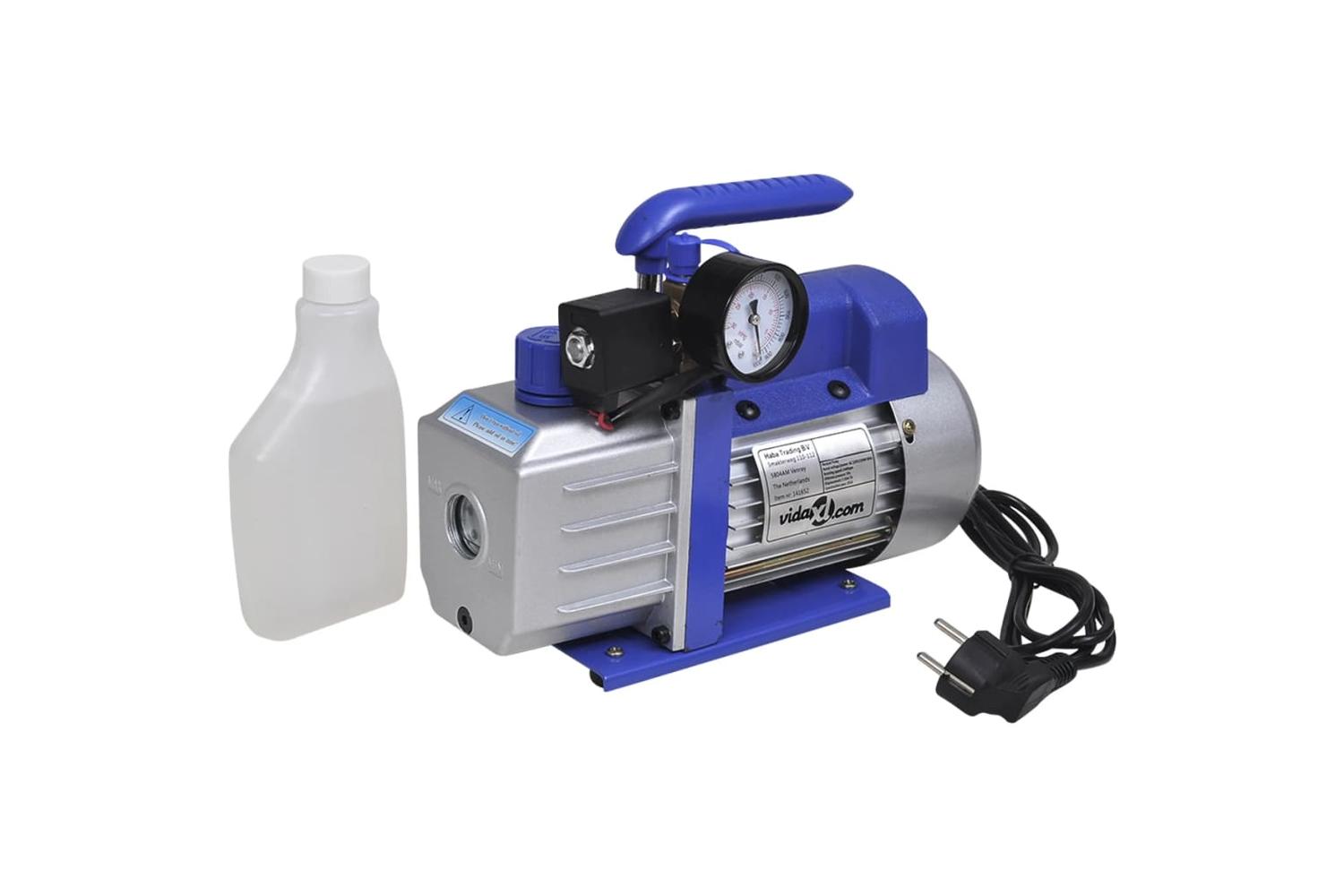 Vidaxl 3100548 Vacuum Chamber With Single-stage Pump 7.4 L-2