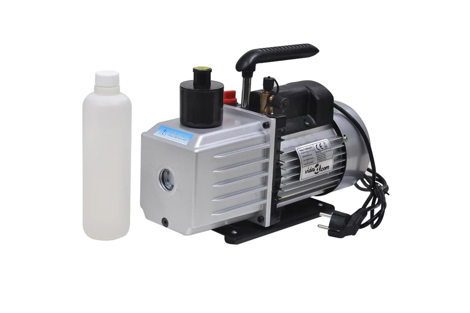 Vidaxl 3100542 Vacuum Chamber With 2-stage Pump 7.4 L-2