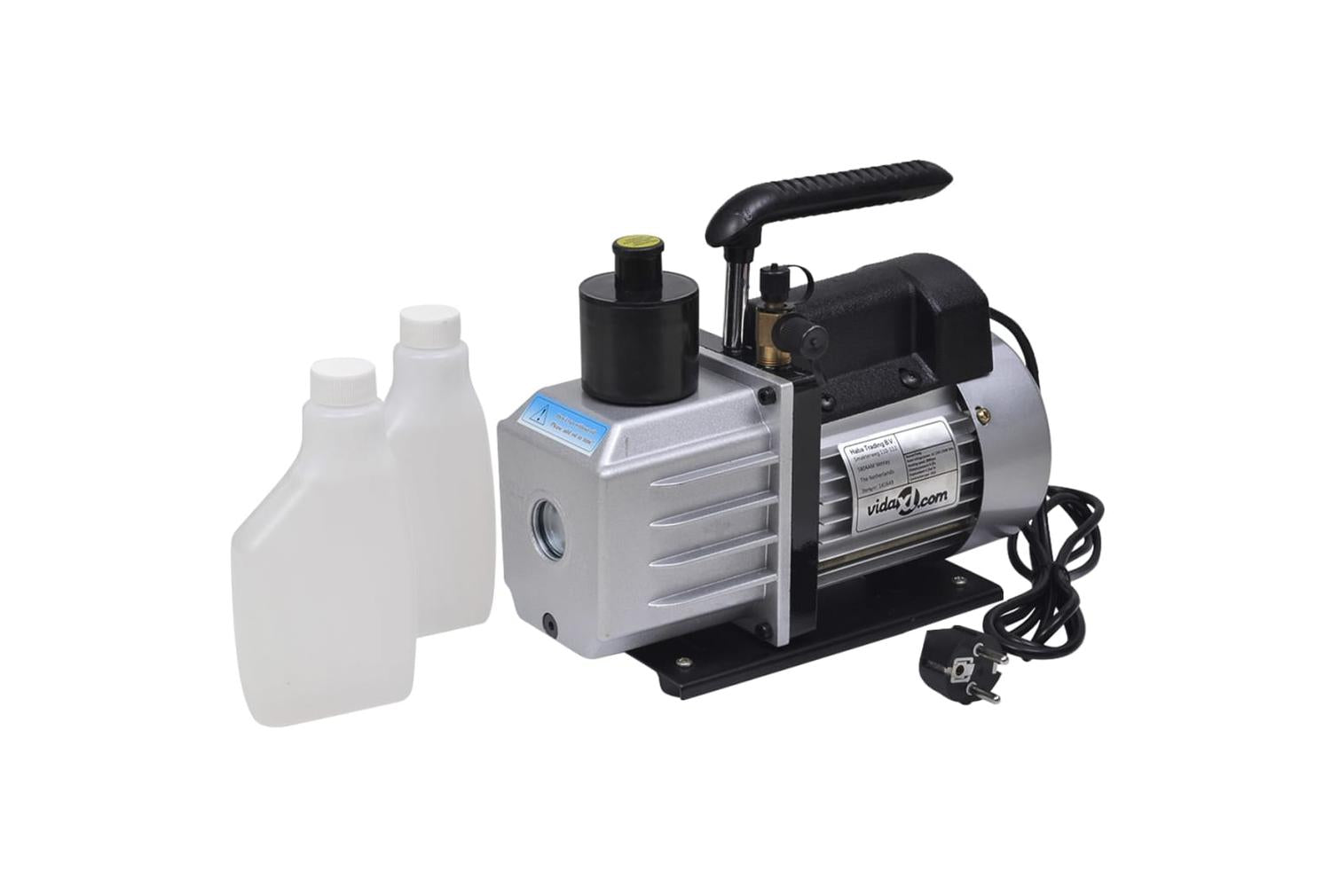 Vidaxl 3100538 Vacuum Chamber With 2-stage Pump 5.5 L-2