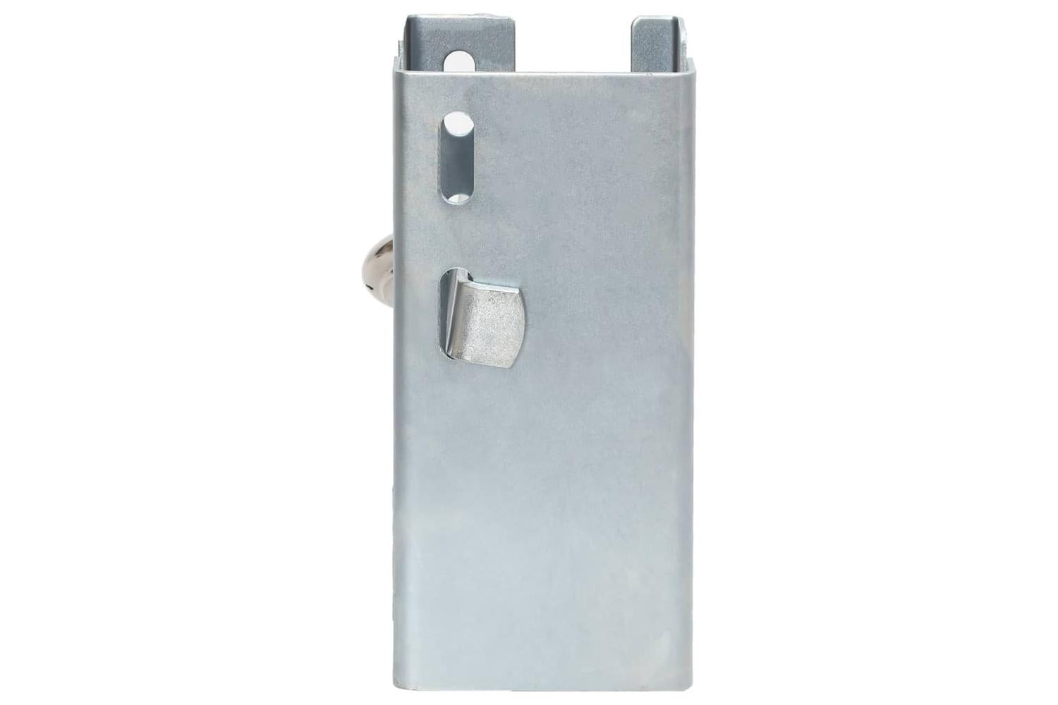 vidaXL 152897 Hitch Lock Silver 11x11x23.5cm Steel-2