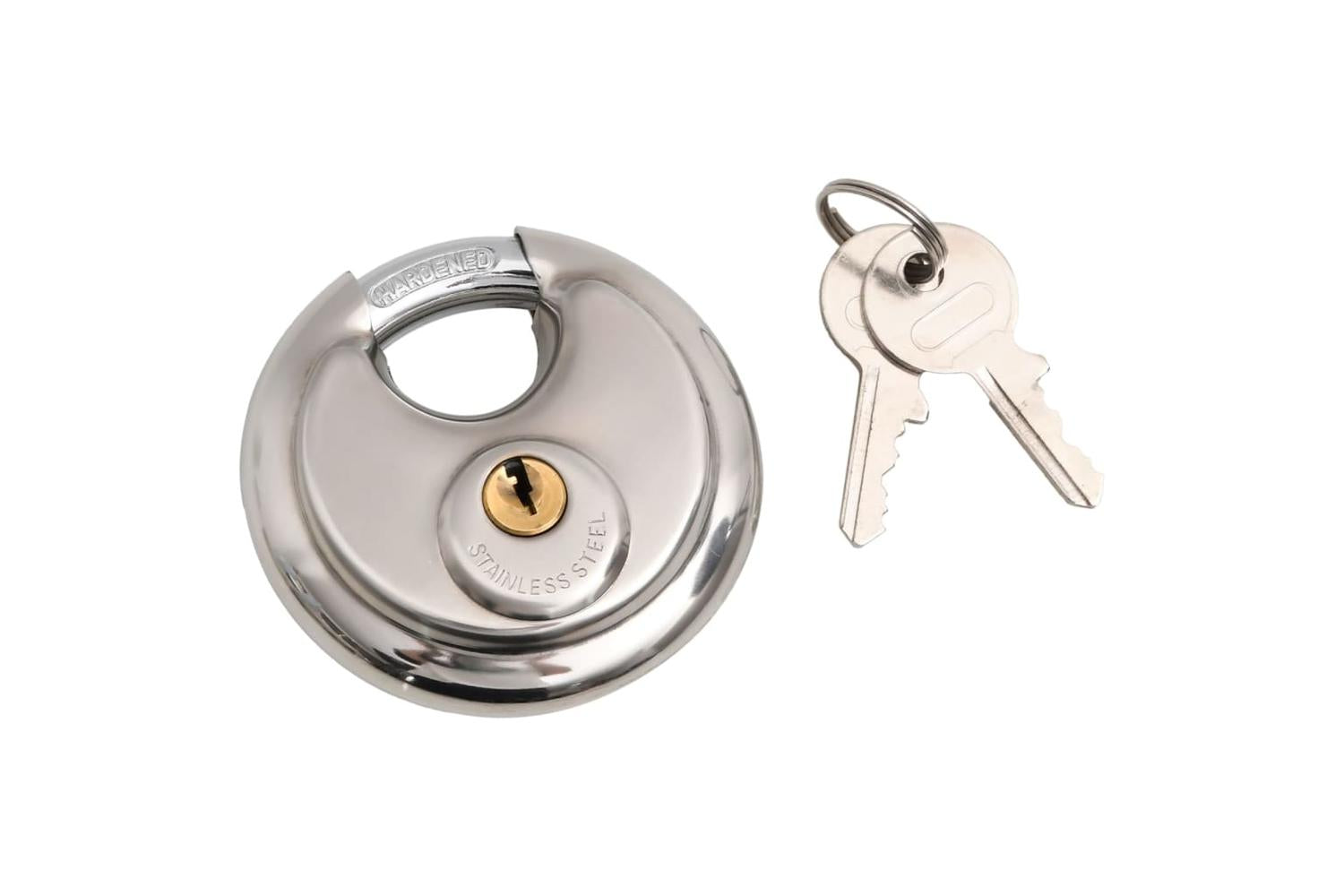 vidaXL 152897 Hitch Lock Silver 11x11x23.5cm Steel-6