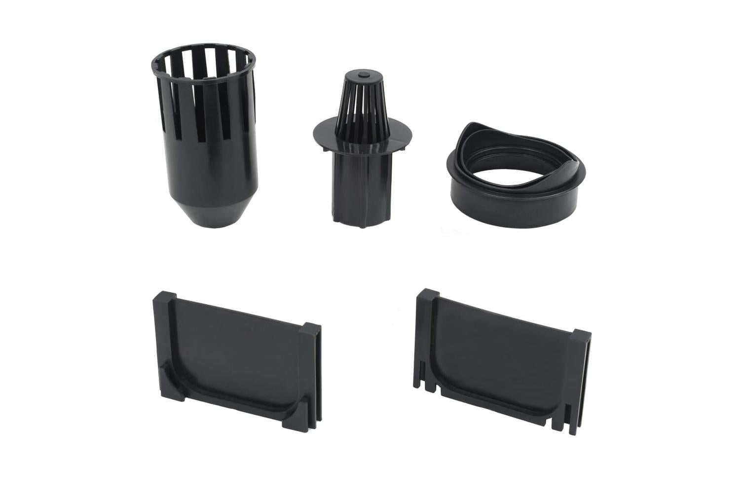 Vidaxl 142881 Drainage Channels 12 Pcs Plastic 12 M-5