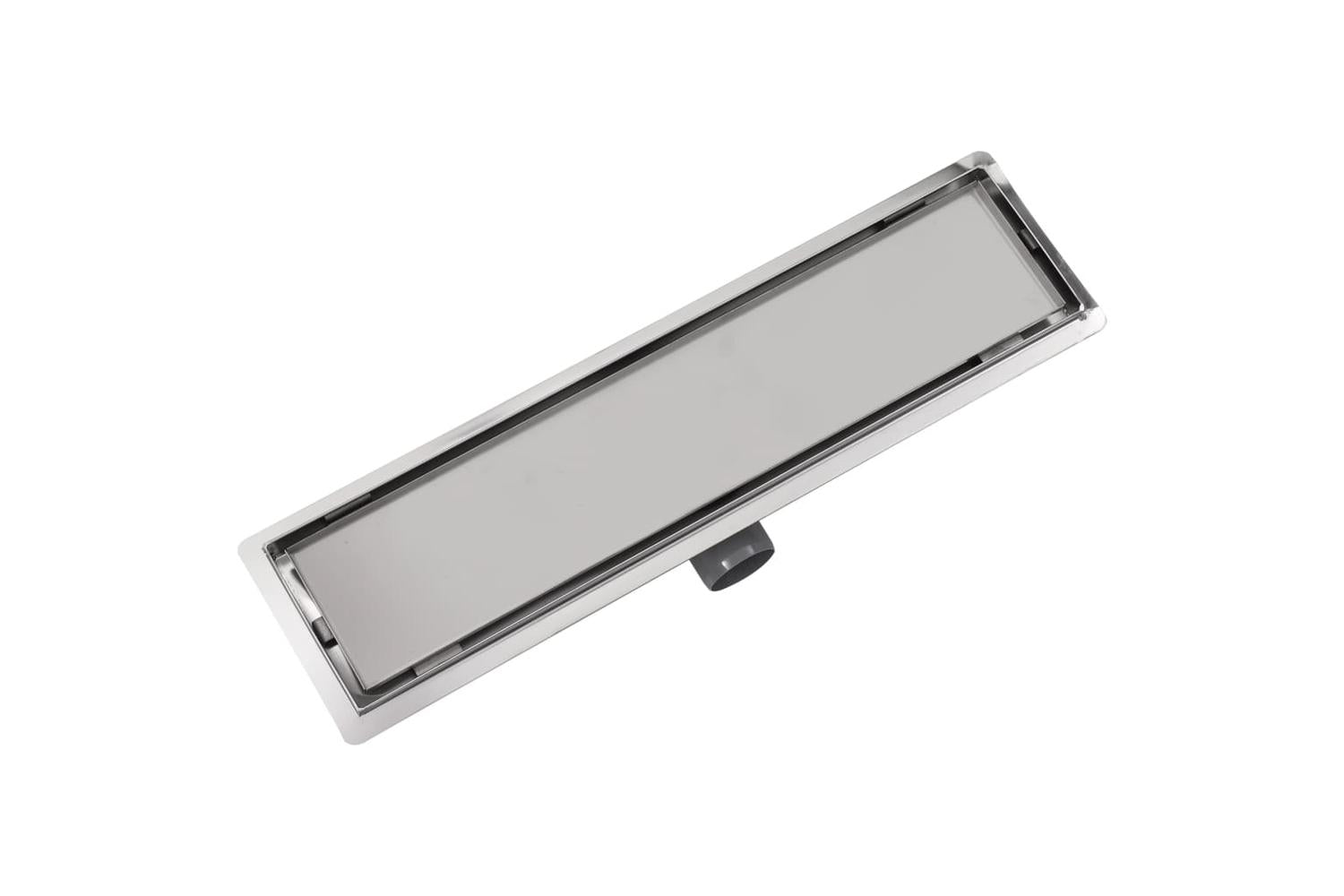 vidaXL 142171 Stainless Steel Linear Shower Drain-3
