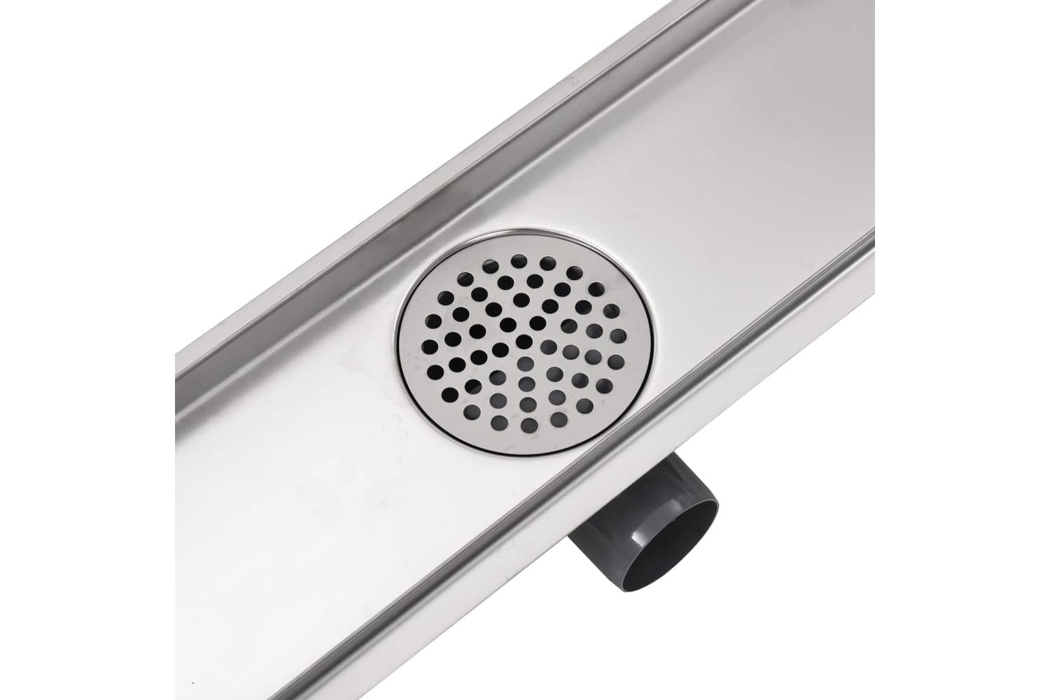 vidaXL 142171 Stainless Steel Linear Shower Drain-6