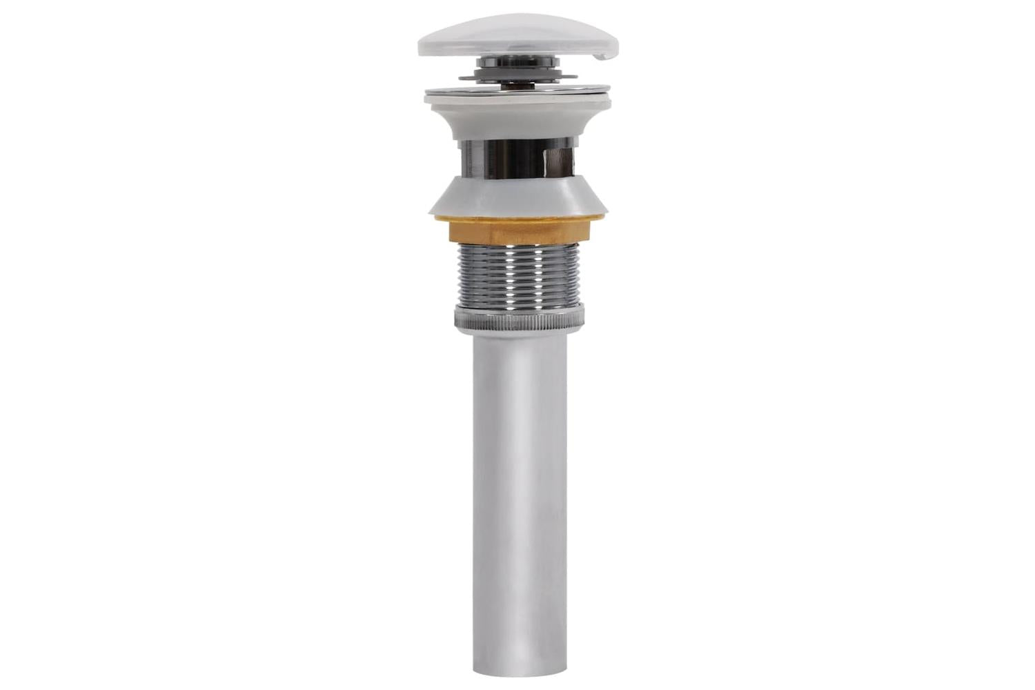 Vidaxl 180058 Pop Up Sink Drain Stainless Steel-2