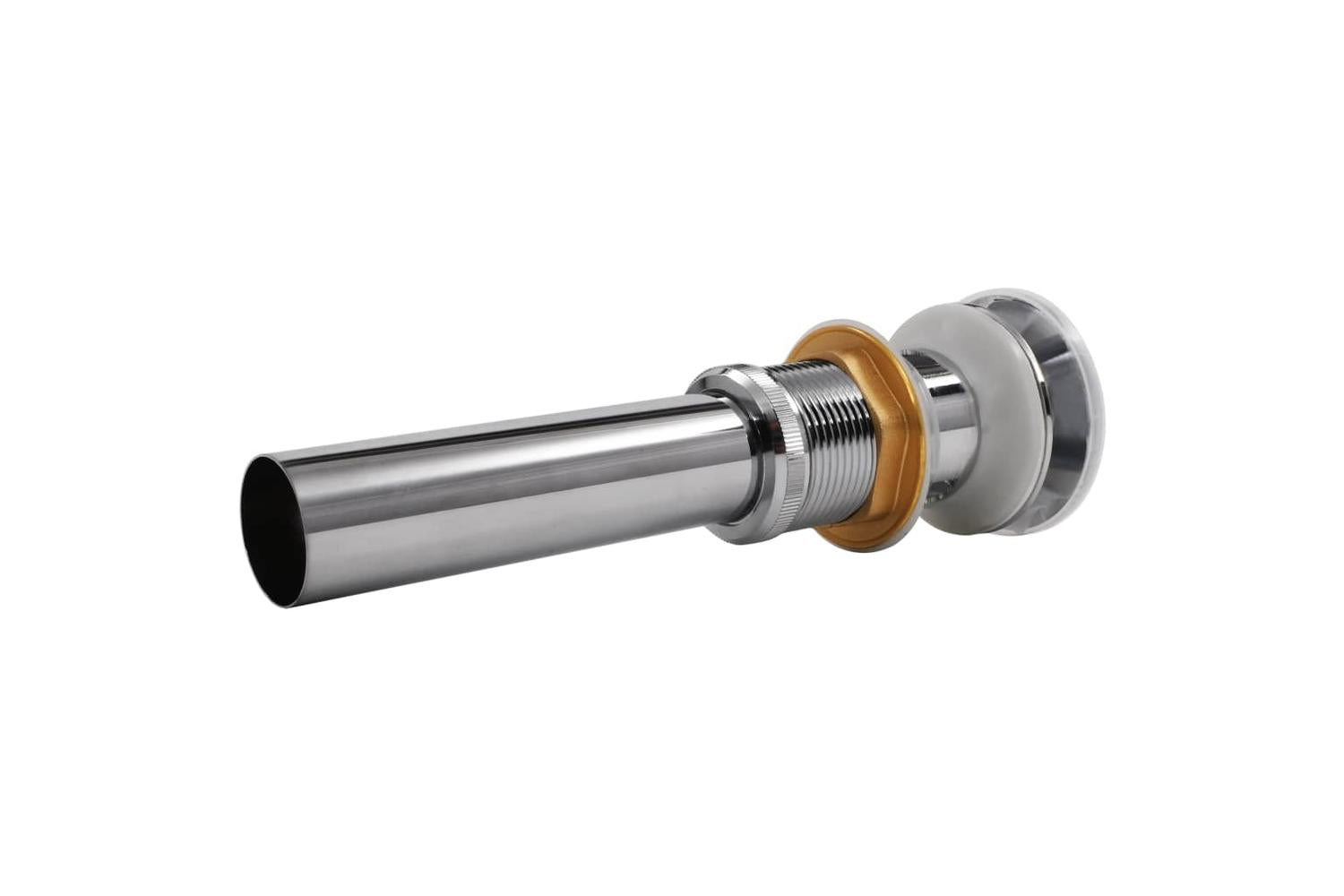 Vidaxl 180058 Pop Up Sink Drain Stainless Steel-3