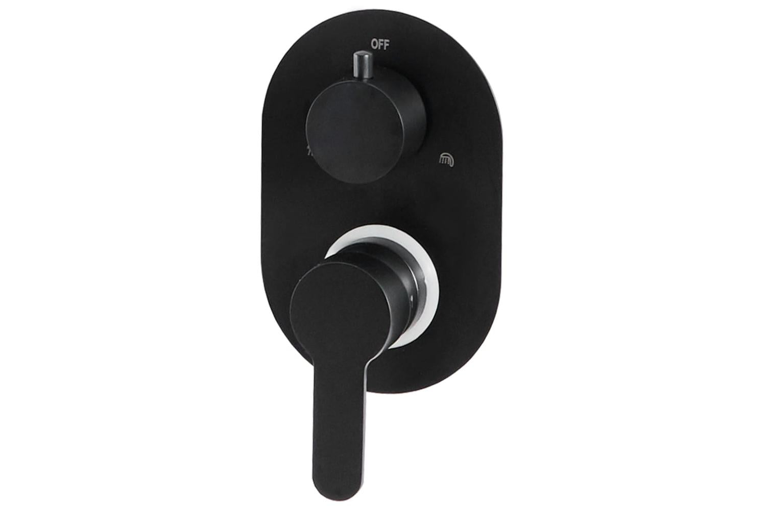 Vidaxl 147721 Shower System Stainless Steel 201 Black-5
