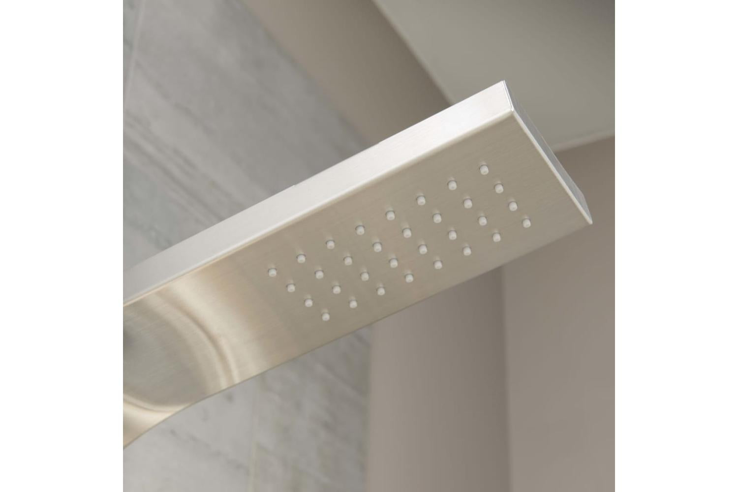 Schutte 429386 Shower Panel Sansibar Stainless Steel Colour-4