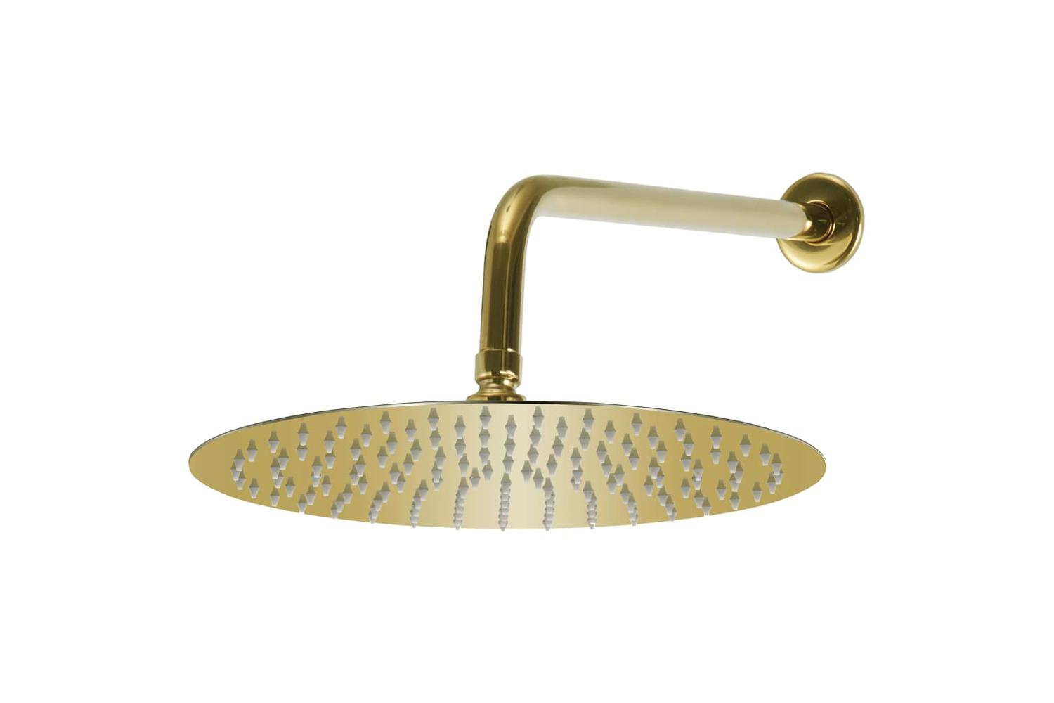 Vidaxl 147722 Shower System Stainless Steel 201 Gold-3