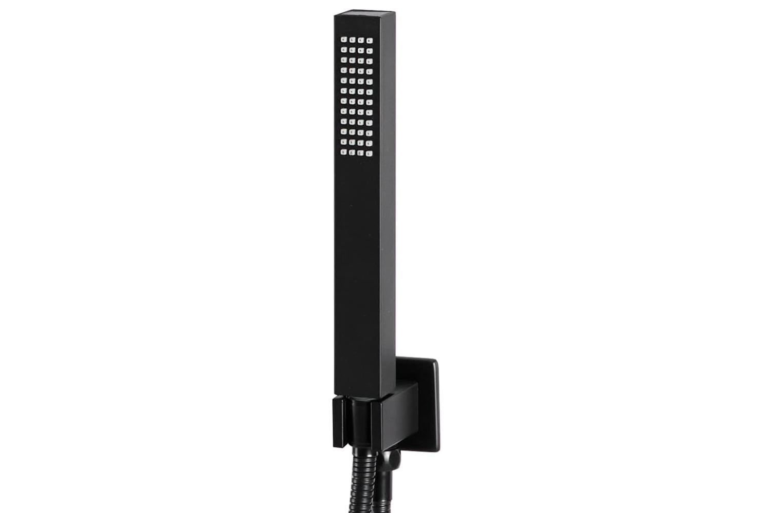 Vidaxl 147718 Shower System Stainless Steel 201 Black-4