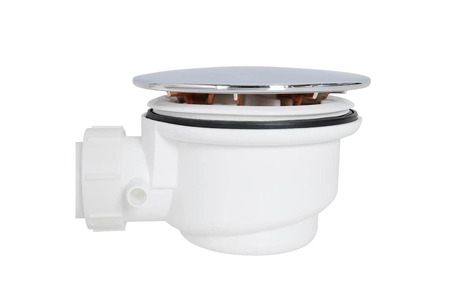 Vidaxl 140326 Fast Flow Waste Trap Drain & Flexible Hose For Enclosure Tray-3