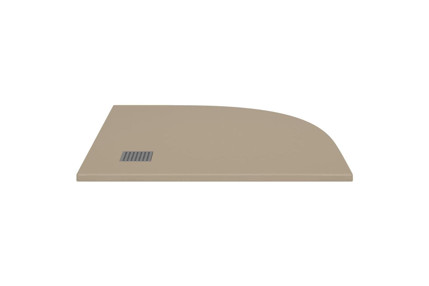 vidaXL 148929 Shower Base Tray Smc Brown 90x90cm-4