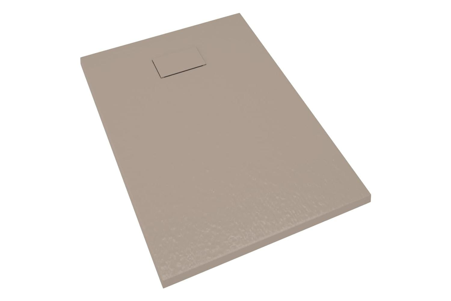 vidaXL 148926 Shower Base Tray Smc Brown 100x70cm-3