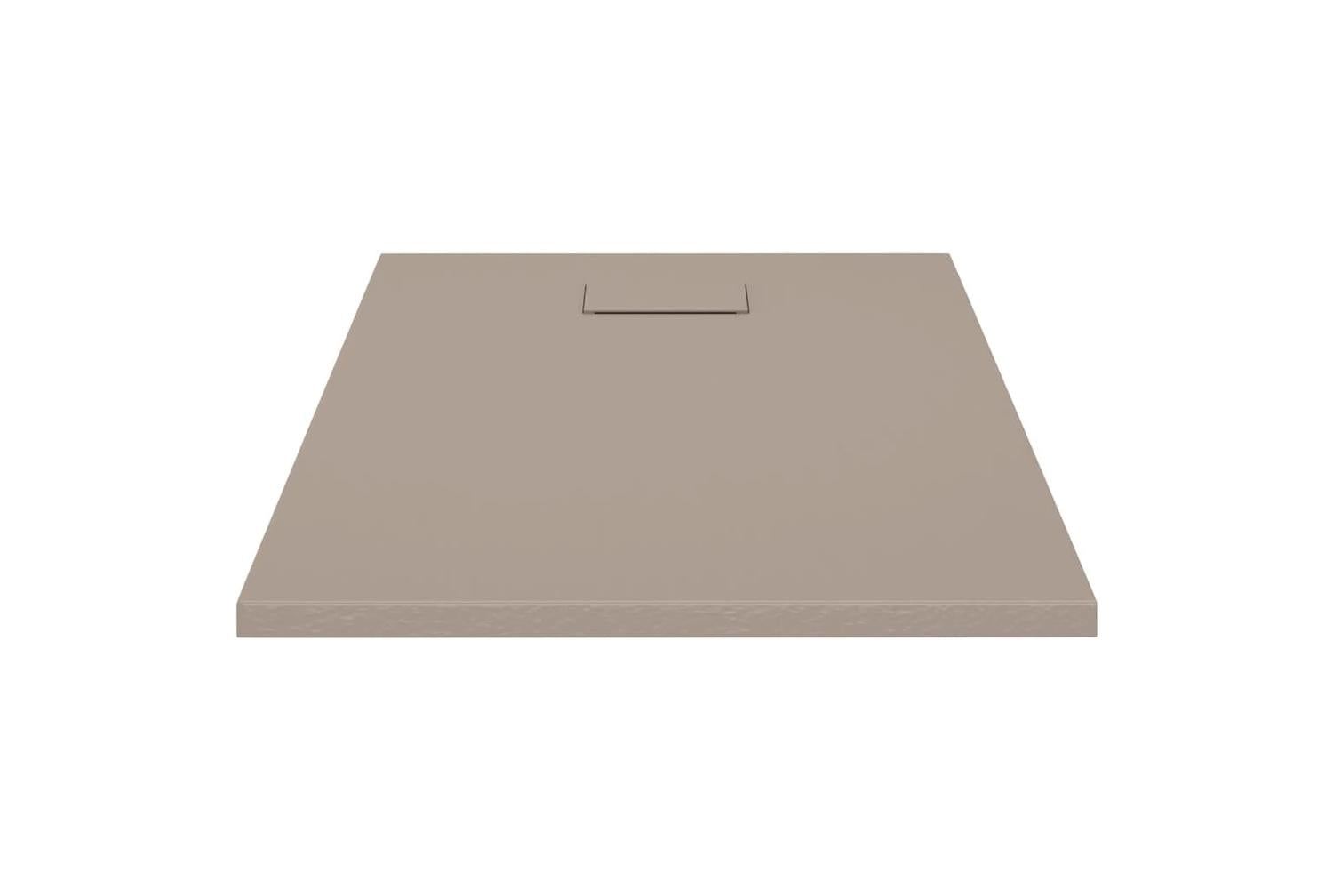 vidaXL 148926 Shower Base Tray Smc Brown 100x70cm-4