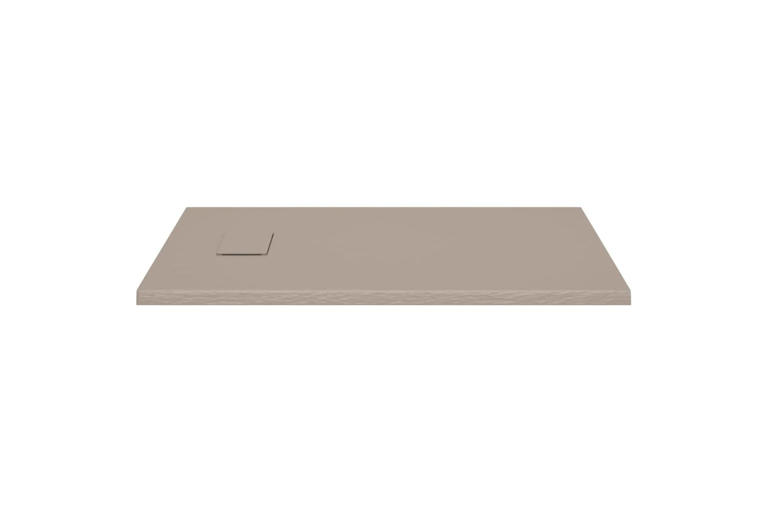 vidaXL 148926 Shower Base Tray Smc Brown 100x70cm-5