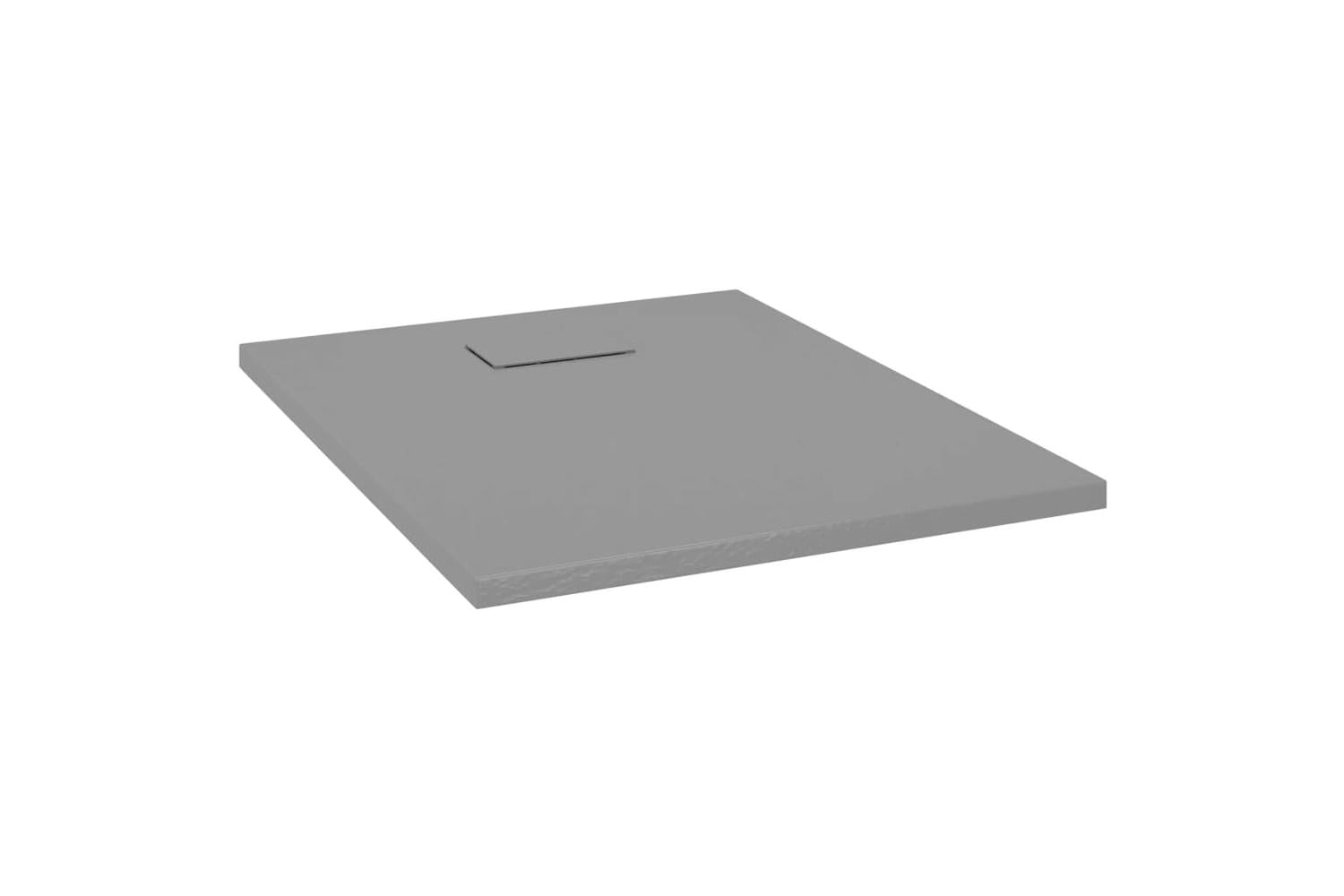 vidaXL 148931 Shower Base Tray Smc Grey 90x70cm-2
