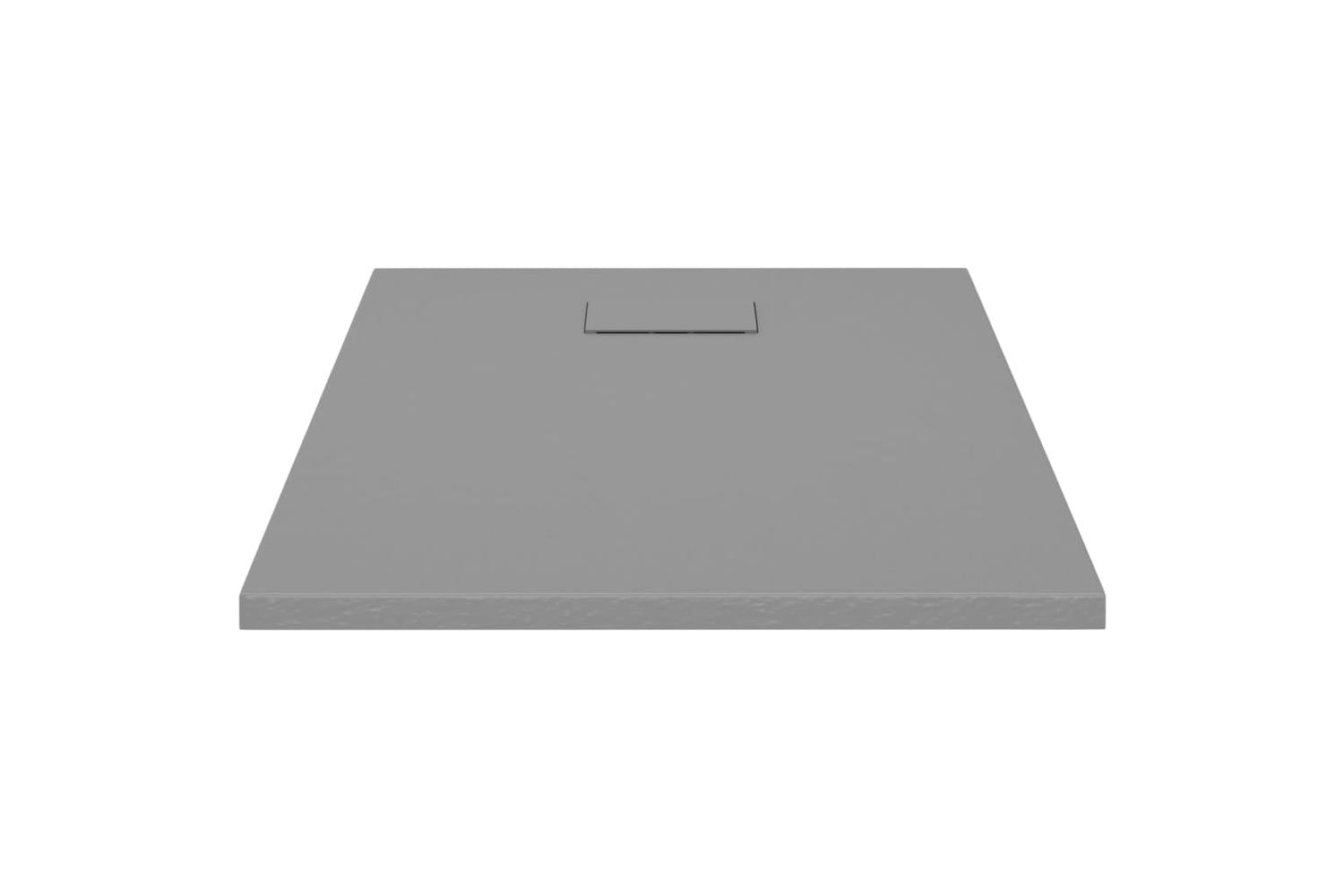vidaXL 148931 Shower Base Tray Smc Grey 90x70cm-3