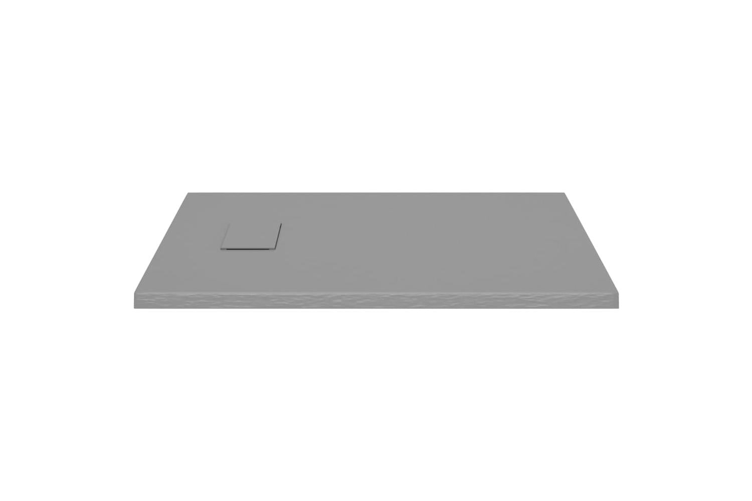 vidaXL 148931 Shower Base Tray Smc Grey 90x70cm-4