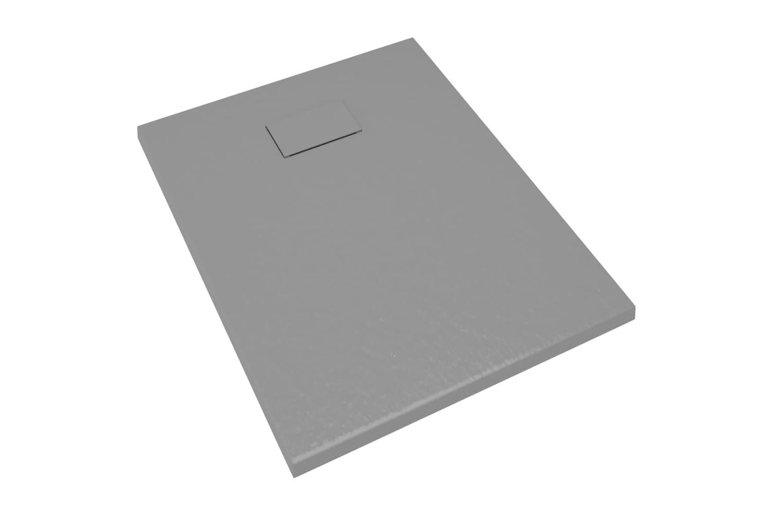 vidaXL 148931 Shower Base Tray Smc Grey 90x70cm-5