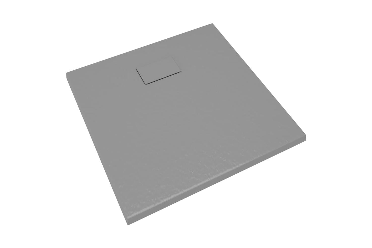vidaXL 148933 Shower Base Tray Smc Grey 90x90cm-5