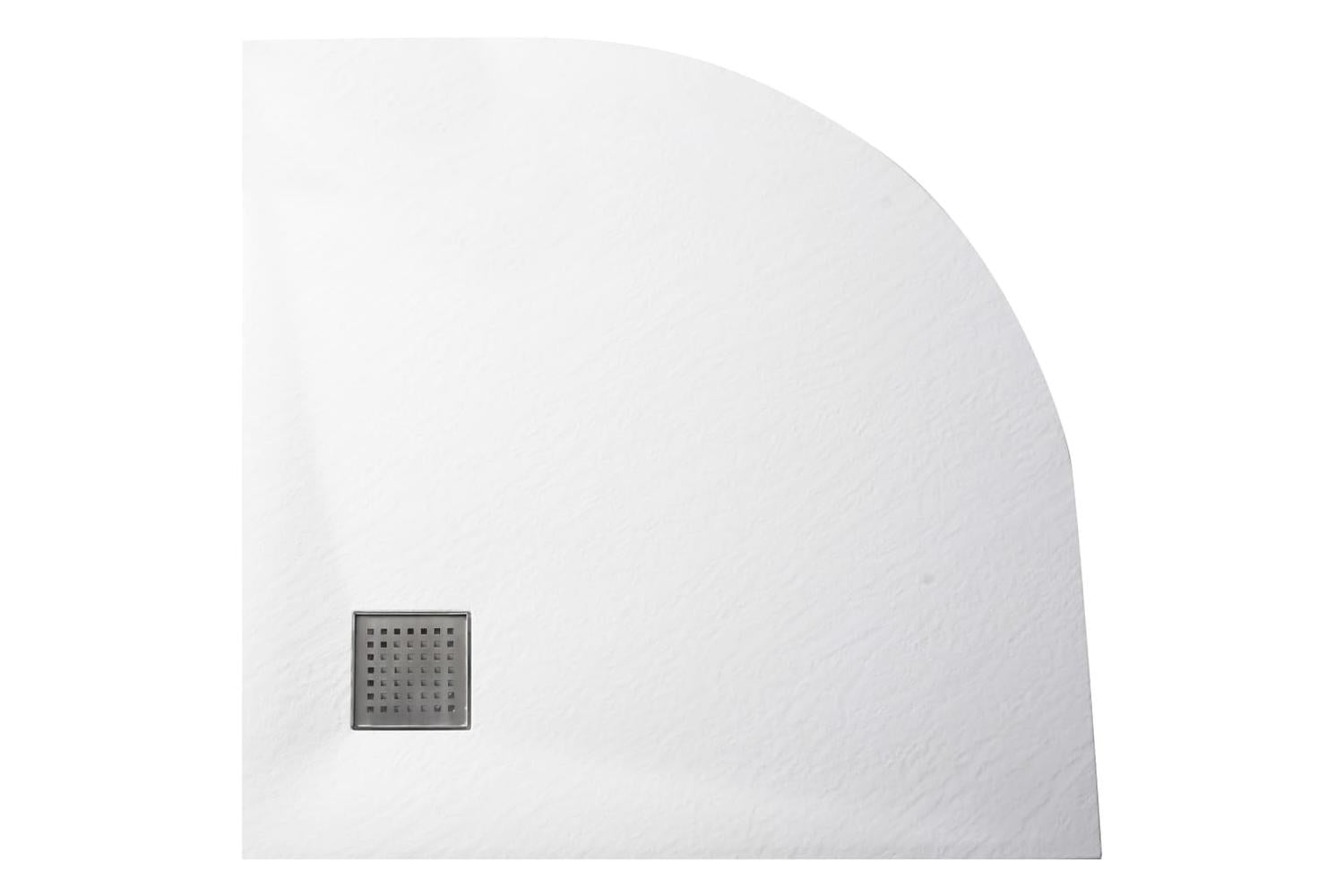 vidaXL 146526 Shower Tray Smc White 90x90cm-3