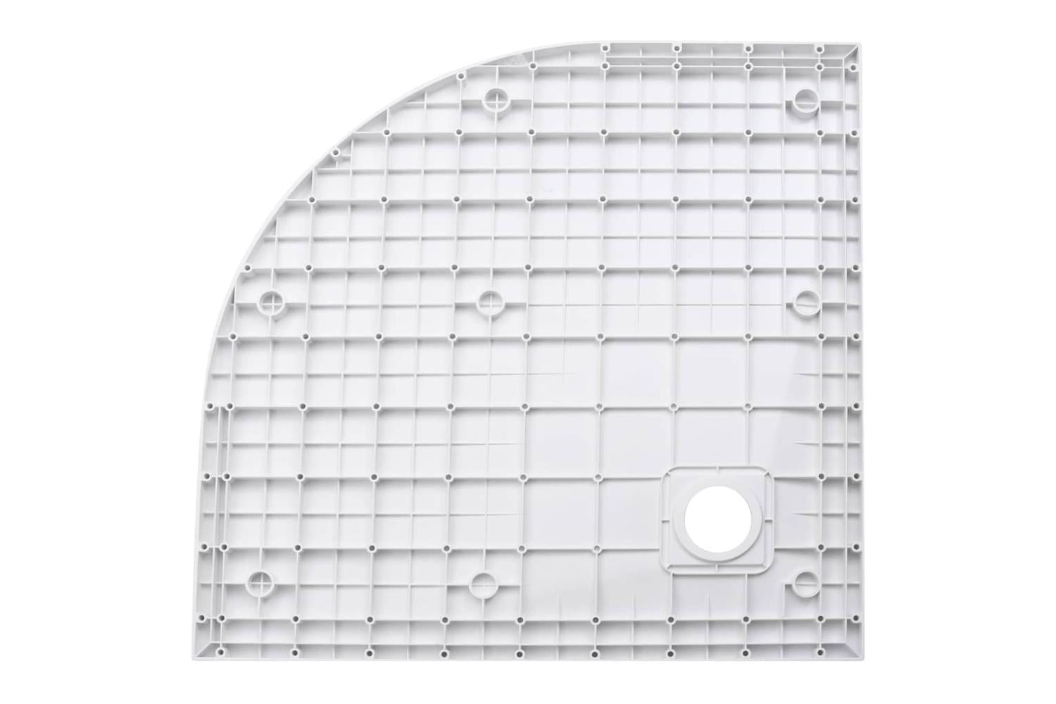 vidaXL 146526 Shower Tray Smc White 90x90cm-4