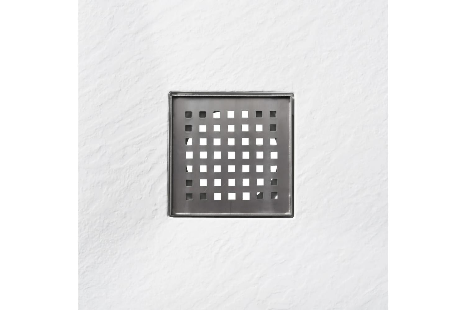 vidaXL 146526 Shower Tray Smc White 90x90cm-6