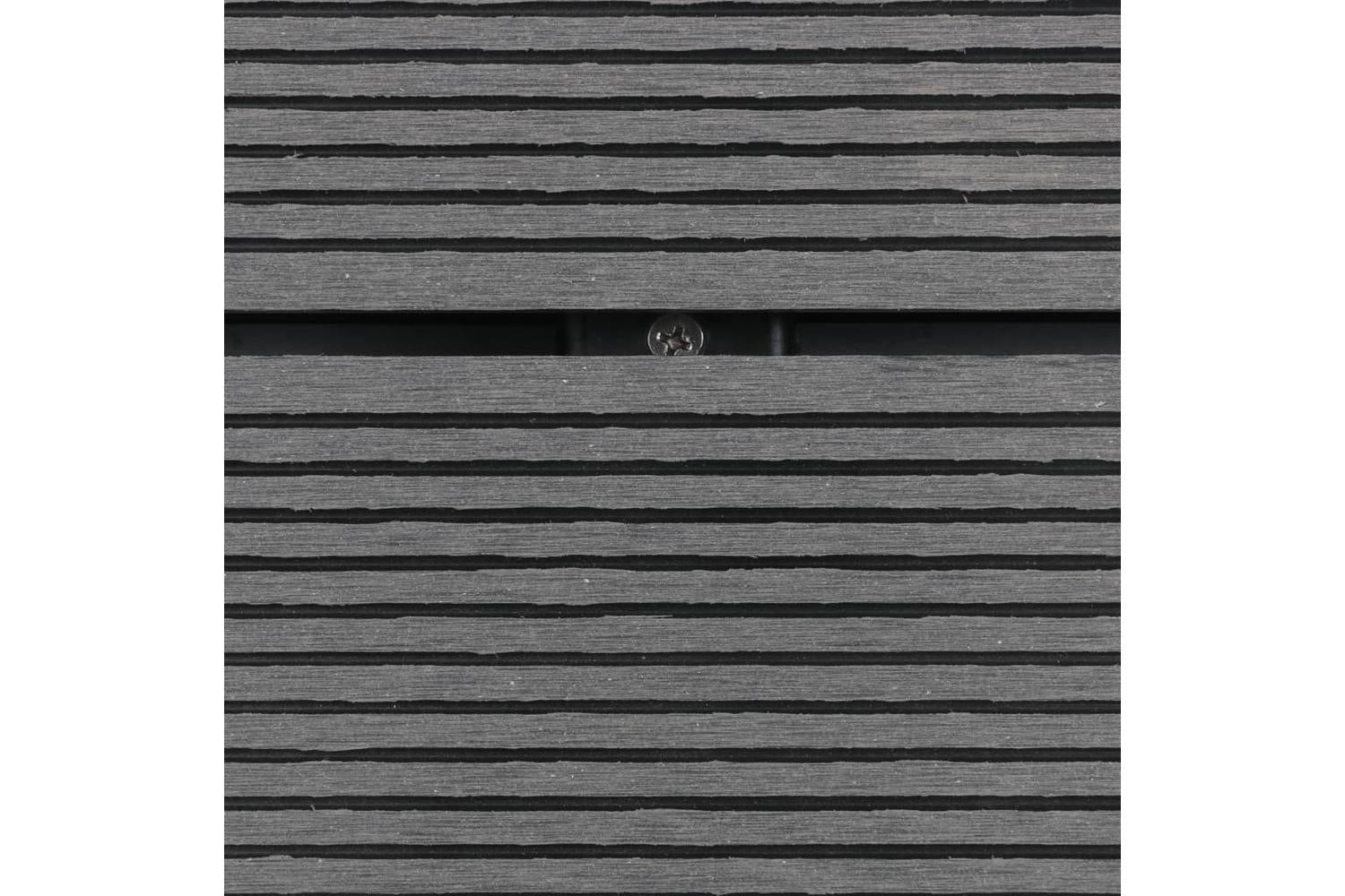 vidaXL 48205 Outdoor Shower Tray Wpc Stainless Steel 110x62cm Grey-7