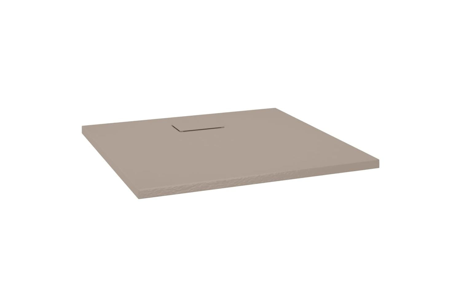 vidaXL 148924 Shower Base Tray Smc Brown 90x80cm-2